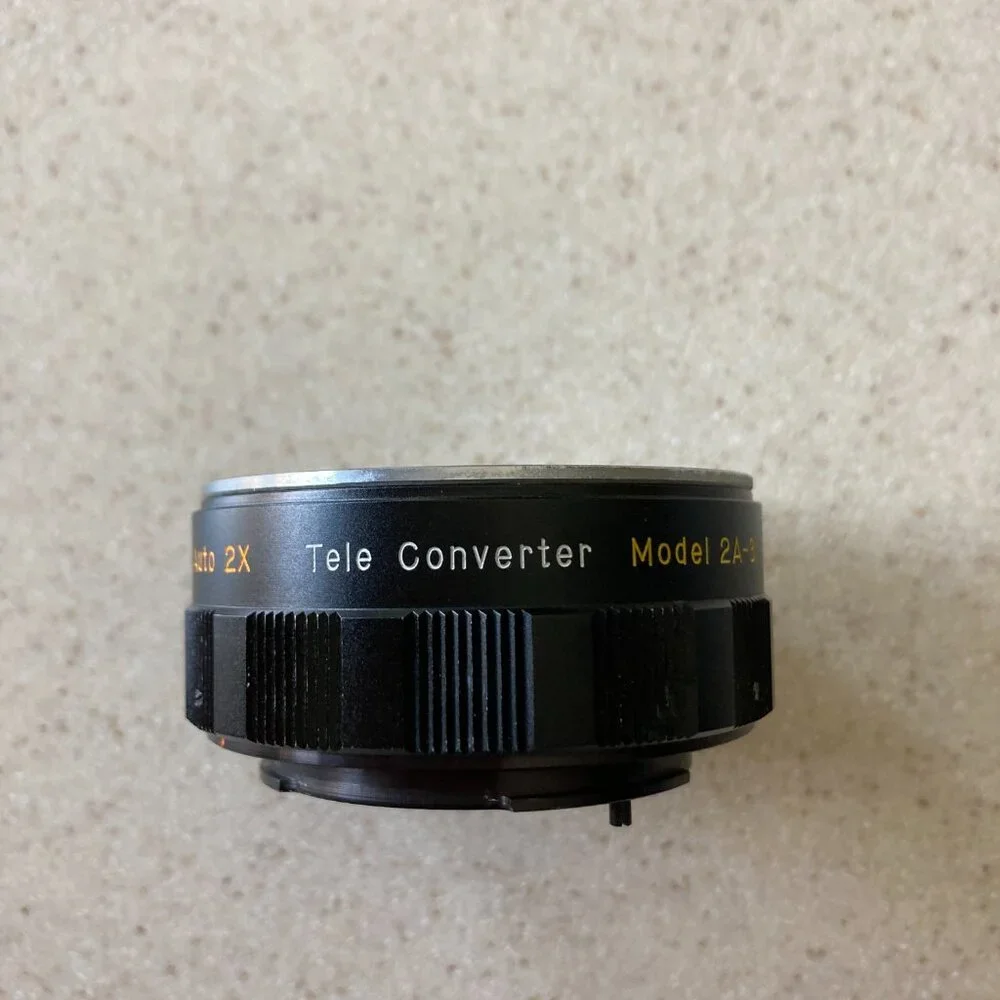 Vintage P&B Vivitar Auto 2X Tele Converter Model A-4